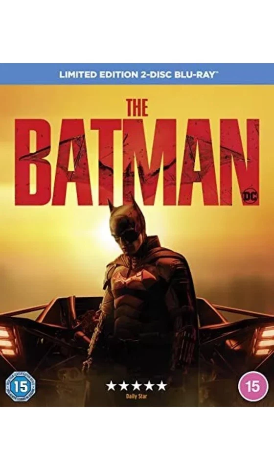 The Batman (2022)  (Blu-ray) Robert Pattinson Brand New Sealed - Image 1 of 1