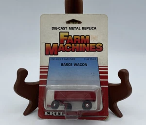 1986 ERTL Barge Wagon Red Die cast #1755 1:64 Scale New - Picture 1 of 9