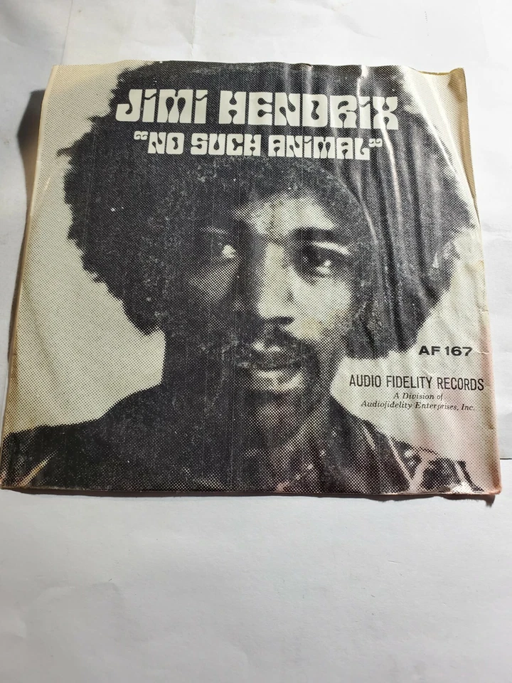 JIMI HENDRIX: no such animal- AF 167  7" Single VG F25 - Image 1 of 1