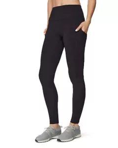 Women’s High Waist Yoga Pants with Pockets | Workout Athletic Leggings Black ... - Picture 1 of 5
