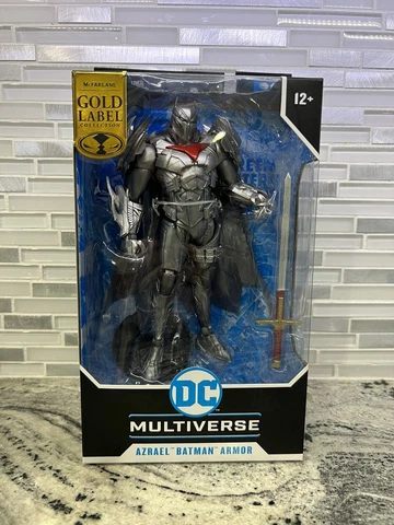 McFarlane Toys DC Multiverse  Azrael Batman Armor 7" Action Figure  Gold Label Cover