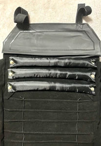 NEW BLACK JEWELRY TRAVEL DISPLAY ROLL-UP CASE - GREAT FOR SHOWING SALE PRODUCTS - Picture 1 of 6