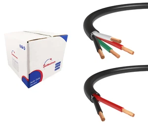 Outdoor Speaker Wire Direct Burial Audio Cable UV Resistant 100 250ft 500ft Lot - Picture 1 of 20