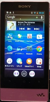 SONY Walkman NW-F805 16GB Android 4.0.6 Rosa Probado Funciona Usado Foto 1 de 4