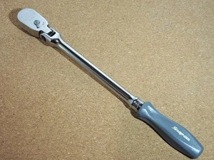 Snap-on FHLFD80A DARK TITANIUM 3/8" Drive Long Flex Head Ratchet 100th limited - Bild 1 von 3