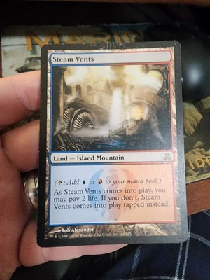 Guildpact   MTG  1  Steam Vents  Magic - Image 1 of 2