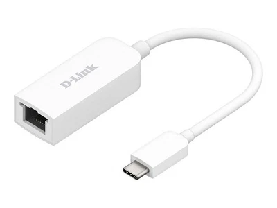 D-Link DUB-E250 Cablato USB tipo-C Ethernet 2500 Mbit/s Bianco USB-C to 2.5G - Immagine 1 di 3
