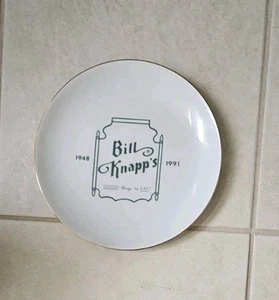 Vintage Bill Knapp’s Restaurant   8-1/2" Plate - Picture 1 of 3