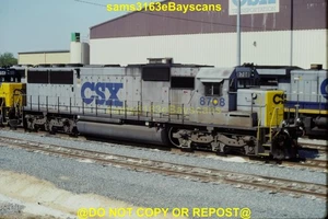 ORIGINAL SLIDE CSX SD60 8708 1996 - Picture 1 of 1
