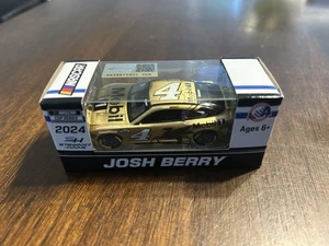 Josh Berry #4 GOLD Mobil 1 2024 Mustang Dark Hose 1:64 scale CX42465MB1JP - Picture 1 of 5