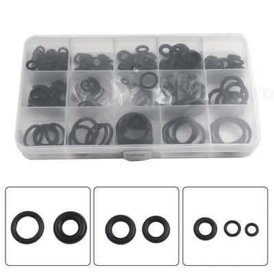 Ensemble complet de 300 pièces joints toriques en caoutchouc adapté à tous le - Image 1 of 4