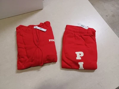 ROSA Ivy Fleece Campus Cremallera Completa Sudadera con Capucha y Hiedra Polar Campus Pantalones de Sudadera, Grandes Foto 1 de 4