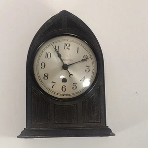 Vintage Hammond Clock Co. Model 90679 | Mantel Clock | FOR PARTS ONLY | Chipped - Picture 1 of 11
