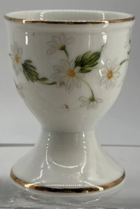 Taza de huevos de porcelana Lefton Daisy Flowers - Imagen 1 de 3
