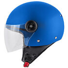 Casco Helmet Demi-Jet Kv40 Hawai Azul Eléctrico Kappa Tamaño S