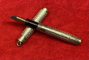 VINTAGE MINIATURE **WAHL GOLD-FILLED (RING-TOP) FOUNTAIN PEN** {14K NIB} NO INK! - Picture 1 of 24