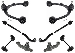 Control Arms Ball Joints Inn & Out Tie Rods Sway Bar Links for Lexus LS400 98-00 - Foto 1 di 6