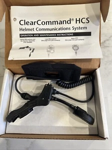 MSA ClearCommand HCS Helmet Communication System Microphone Earspeaker Basic PTT - Picture 1 of 8