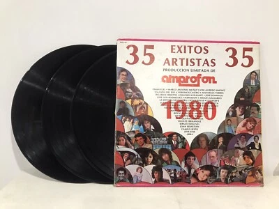 35 Artistas Amprofon 1980 3 LP’s (NM+) - Image 1 of 4