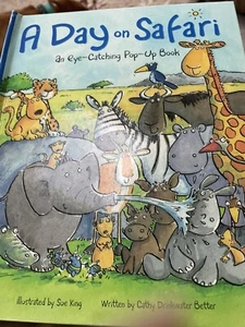 (AL142) Pop-up - Ein Tag auf Safari von Sue King Hardcover. Ref # GBB 18 - Bild 1 von 6