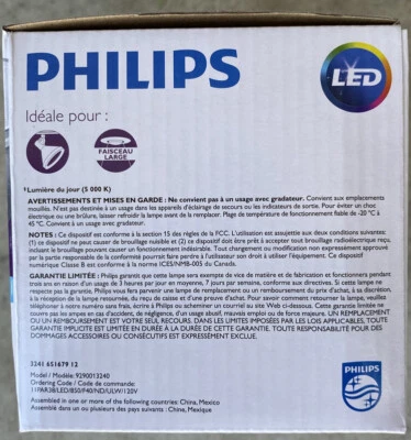 2* PHILIPS 478560 LED PAR38 90W DAYLIGHT 5000K EQ 11W REFLECTOR LIGHT BULB - Image 1 of 3