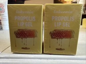 Propolis Lip Gel (2 Pk) Honey Lip Butter, Hydrating Overnight Lip Balm Exp 7/27 - Picture 1 of 3