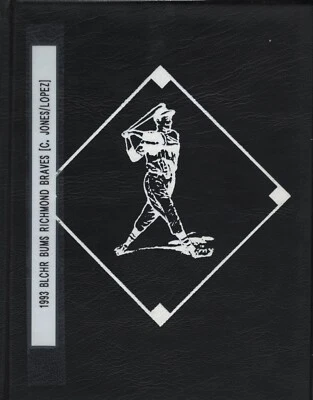 1993 BLEACHER BUMS RICHMOND BRAVES [CHIPPER JONES][PSA 9.0] [JAVY LOPEZ][8.0] - Image 1 of 3