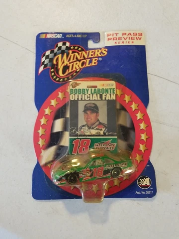 NASCAR-PIT PASS PREVIEW SERIES WINNER'S CIRCLE BOBBY LABONTE #18 Cover