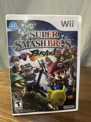Super Smash Bros. Brawl Nintendo Wii Complete W/ Manual CIB Tested And Working! - Image 1 of 4