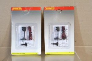 HORNBY R406 2 x ELECTRIC COLOUR LIGHT SIGNAL om - Picture 1 of 9