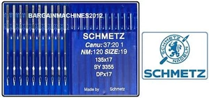 SCHMETZ DPX17, 135X17 SIZE:120/19 WALKING FOOT INDUSTRIAL SEWING MACHINE - Picture 1 of 1
