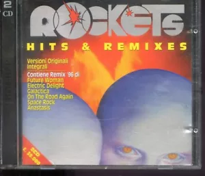 ROCKETS - HITS E REMIX - 2 CD - VERSIONI ORIGINALI INTEGRALI - RARI - Foto 1 di 4