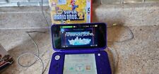 purple nintendo 2DS XL handheld console . TESTED works, MARKS ON CONSOLE !READ!!