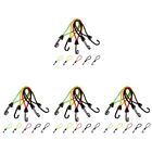 40 pcs Outdoor Camping Tent Fixing Rope Buckles Tents Hooks Camping Gears