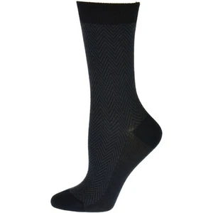 Calcetines de bambú negros para niñas, calcetines de vestir, calcetines para mujer, calcetines de alta calidad - Imagen 1 de 12