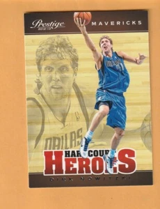 Dirk Nowitzki Dallas Mavericks 2012-13 Prestige Hardcourt Heroes #6 6U - Picture 1 of 2