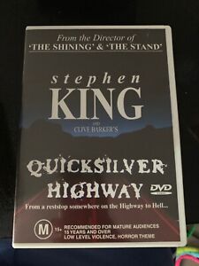 Stephen King,Quicksilver Highway( DVD, Region 4) Rare