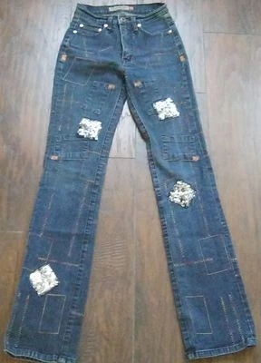 NIÑAS/Junior PEPE JEANS Talla 24/32 Denim Londres SECUENCIA Genial Bordado Foto 1 de 3