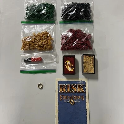 Parker Brothers The Lord of the Rings RISK Board Game Replacement Pieces/Ring - Image 1 of 4