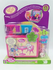 Vintage Polly Pocket Cafe - HTF New Mattel 2003 - Picture 1 of 2