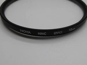 Hoya HMC UV(c) Ultra Violet  72mm Filter SAFETY PROTECTIVE PROTECT DIGITAL - Picture 1 of 2