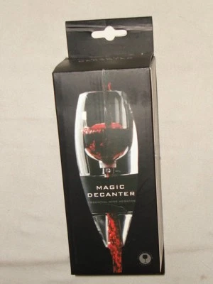 Aireador de vino Magic Decanter Essential sabor mejorado acabado más suave - Respira Foto 1 de 4