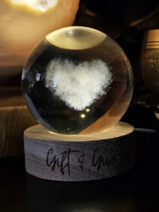The Cloud Of Hearts LED Illusion Lamp For Decoration CHRISTMAS Gift Unique Piece - Picture 1 of 7
