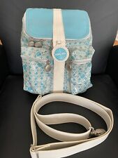 NEW! Pan Am Globe Shoulder Bag, Backpack, Flight, Turquoise, Complete