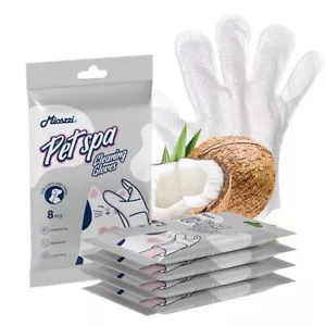 Mioszzi 40PcsPre-Moistened Pet Cleaning Gloves Wipes, for Dog and Cat Gromming - Picture 1 of 8