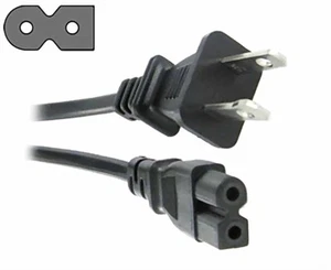 AC Power Cord for Sharp LC-32GP3U-R LC-32GP3U-W LC-32HT3 LC-32HT3U LCD HDTV - Picture 1 of 11