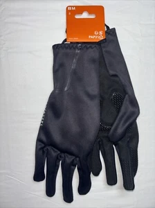 Van Rysel 500 Mid Season Black Road Cycling Gloves NWT - Picture 1 of 6