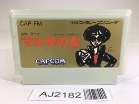AJ2182 A Taxing Woman Marusa no Onna NES Famicom Japan