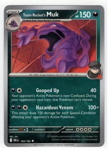 Pokemon Destined Rivals - 124/182 Team Rocket's Muk - Picture 1 of 1