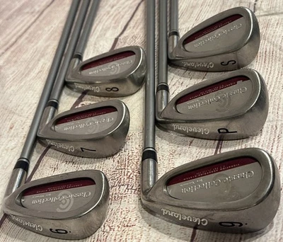 Cleveland Classic Collection Iron Set 6,7,8,9,PW,SW Ladies Women’s Flex Graphite - Image 1 of 4